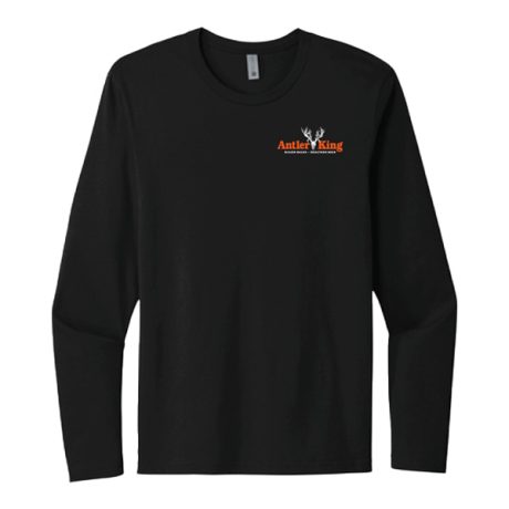 Black Long-Sleeve T-Shirt w/Logo